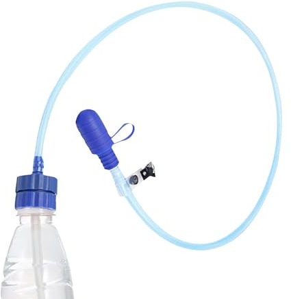 Nankoyal Convertube Wasserflaschen-Adapter-Set, Trinkschlauch-Ersatzset - Austausch des Trinkblasen-Reservoirpakets - Trinkschlauchsystem in Lebensmittelqualität zum Radfahren