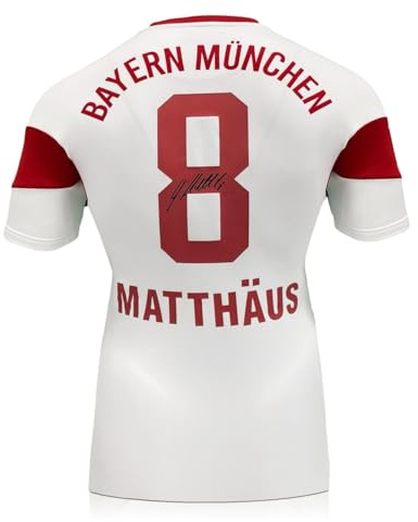Lothar Matthäus Signed Bayern Munich 1987-88 Football Shirt