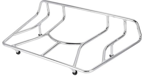 ZSGHJA Heck Koffer Träger Für Can-Am Für Spyder Rt Für Sm6 2010-2018 Motorrad Hinten Gepäck Rack Tour Stamm Rack Chrom Stahl