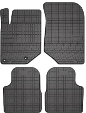 Wielganizator SolidPRO Gummimatten passend für Citroen C4 III (2020-) | Qualität: Premium - Genaue Passform, rutschfest 4-teilig Fußmatten- Schwarz