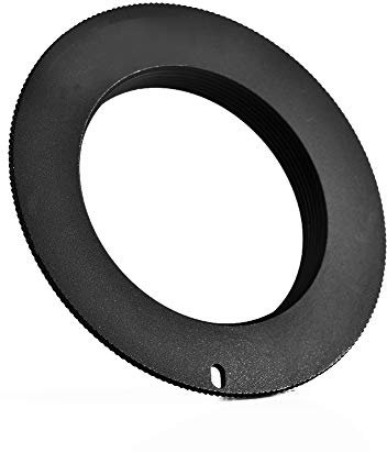 Qukaim EF Mount Adapterring für Canon Kamera, kompatibel mit 60D 550D 600D 7D 5D 1100D, M42 Objektivadapter, Präzisionslinsenadapterring