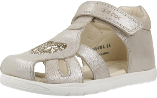 Geox BABY GIRL B SANDAL MACCHIA GIR FIRST STEPS BEIGE/PLATINUM 21_EU
