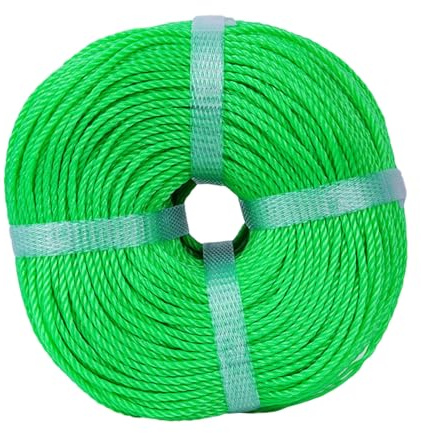 2. Hochfeste Polyethylen-Kordel 32 Stränge 200 m Camping Kleidung Trockenseil Fischernetz Outdoor Bindung LKW Fracht Bindung Kleidung Trocknen