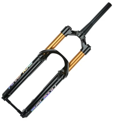 LHHL Thru Axle Mountain Bike Air Suspension Fork 26/27.5/29 Bicycle Front Forks 15x110mm Boost 1-1/2” tapered Disc Brake Mtb Front Fork travel 26 130mm,27.5/29 140mm for AM/XC
