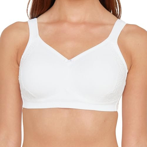 Susa Damen Bügel gemoldet London Minimizer BH, weiß, 95G