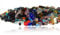 1kg Glasperlen Kristall Mix Rund Würfel Oval Kristal für Schmuck Basteln V1