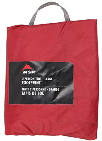 MSR Universal Tent Footprint Tarp Fußabdruck-Plane, rot, Large-85 x 51