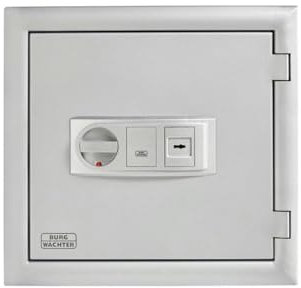 BURG-WÄCHTER Wertschutzschrank Diplomat MTD 750 K - Hochsicherheits-Doppelbartschloss - Möbeltresor - Feuerschutztresor - Widerstandsgrad I - Feuerwiderstand LFS 62