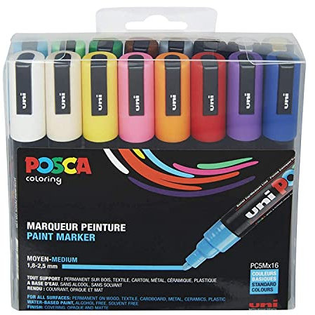 uni-ball Posca PC5M Marker, konische Spitze, mittelgroß
