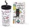 I-Drink - Mug Thermique En Acier Double Paroi 500 ml Décoré (Unicorn)