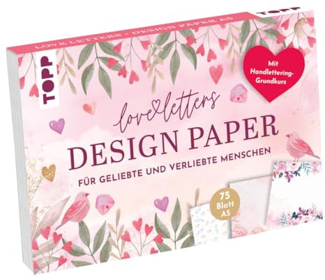 Frech Design Paper Love Letters A5, Medium, Yellow