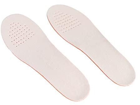 Healvian 2 Stück Einlegesohlenpolster Aus Sojabohnenfaser Für Erhöhte Schuhe 2 5 Cm Hub Atmungsaktive Sport-einlegesohlen Absorption Für Arbeits- Freizeit- Und Sportschuhe