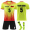 Deutschland Fußball Trikot mit Namen Nummer Team Logo Jungen, Personalisierte Fussball Trikot Set, Fußball Trikots für Erwachsene Kinder Personalisierte Geschenke,10-11 Jahre
