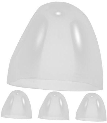 BESTOYARD Baby Bottle Caps and Milk Bottle Lids Set 4pcs Reusable Leak-proof Replacement Caps for Newborns