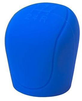 OHTWM Coche Pomos Palanca Cambios para Volvo V40 2012 2013 2014 2015 2016 2017 2018 2019, Antideslizante Balonmano Transmisión Decoración Accesorios,A/Blue