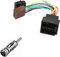 Cavo Adattatore 16 Pin Universale Autoradio ISO, Adattatore per Stereo Auto Compatibile con Volkswagen BMW Mini Land Rover, Cablaggio Adattatori per Schermo Retrattile DIN per Auto