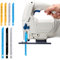 14 Stück Professional Stichsägeblatt Set T-Schaft Mehrzweck Einnocken-Schaft Stichsägeblatt Sägeblätter Stichsäge Zubehör zum Schneiden von Holz Platten Kunststoffen