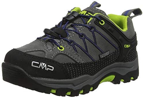 CMP Kids Rigel Low Trekking Shoes Wp, Zapatos de trekking Unisex niños, Grafito Marino, 29 EU