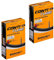 Continental Race 28 700 x 25-32c Road Bike Inner Tubes - 42mm Presta Valve (Pair) - with FREE Ano Adapters