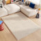TAPISO Essence Teppich Hochflor Langflor Shaggy Beige Einfarbig Rechteckig Super Weich Felloptik Schlafzimmer Wohnzimmer ÖKO-TEX 300 x 400 cm