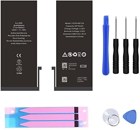 OUISMART® KIT Batterie pour IPHONE (avec Kit Outils + Adhésif, iPhone 6 Plus)