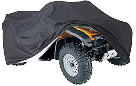 JTYX Lawn Mower Cover, Waterproof Riding Lawn Tractor Cover, Heavy Duty Push Mower Cover, Protection Universal Fit for Your Ride-On Garden Tractor