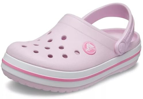 Crocs Unisex Kinder Crocband Clog K Clog, Ballerina Pink, 30/31 EU