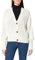 VERO MODA Vmlea Ls V-neck Cuff Cardigan Noos, Maglione Donna, Ballerino Di Nuvola, XL