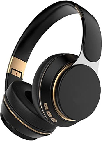 ZTBGY Bluetooth Headphones Over Ear,Wireless Adults DJ Headphones Hybrid Active Noise Cancelling Headphones with 20 Hrs Playtime and Memory Foam Earcups Built-in Mic,for DJ/TV/PC/Phone (Black)