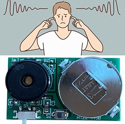 Annoying PCB Prank Stuff, Pranks for Adults, Mini PCB The Prank Device Mini PCB Lrritating Noise Maker Includes Multiple Sounds, Cricket Chirp, Beep & More, Party, Office, Home Funny Prank