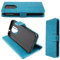 caseroxx Bookstyle Handytasche für Emporia Smart 5 in hellblau – Klapphülle aus Kunstleder mit Kreditkartenfächern, Magnetverschluss, Standfunktion & Rundumschutz für Display und Gehäuse