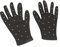 lmoikesz Eiskunstlauf Handgelenk Handschuhe Anti Rutsch Fäustlinge Kristall Handschuhe schnell trocknend, Schwarz, S
