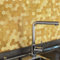 VAOVI Selbstklebende Mosaik Fliese Gold Küche Wand,Wandfliese Metall mit Facette Gold Matt und Glänzend Fliesenaufkleber Sechseck(10 Matte)