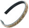 scicent Haarschmuck Hochzeit Elastisch Haarbänder Glitzer Stirnbänder Haarband Glitzerndes Kopfbedeckung für Frauen und Mädchen Party Deko Modische Rutschfeste Haarreifen für Damen - 27106