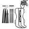 Support de fourche avant de vélo, support de porte-bagages de tourisme | Porte-bagages léger pour vélos de route, vélos de ville, VTT, porte-vélos