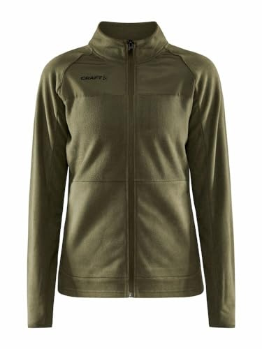 Craft Damen ADV Explore Midlayer | Outdoor Gebürstetem Fleece | Daumenloch & Reißverschlusstaschen Fleecejacke