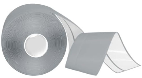 Weichsockelleiste Selbstklebend, 50x20mm 12M PVC Sockelleiste Selbstklebende, Sockelleisten küchenabschlussleiste für Küche und Badezimmer Grau