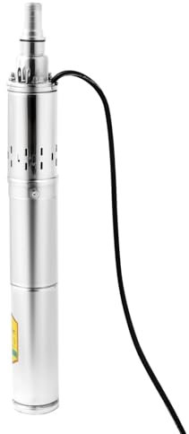 370W Tiefbrunnenpumpe, Edelstahl Tiefbrunnenpumpe 24V 2850rpm Brunnenpumpe Tauchpumpe Springbrunnenpumpe Gartenpumpe Geeignet für Industrie Gartenbau Landwirtschaft