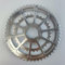 Plato doble para bicicleta 50/34T, 52/36T compatible con desviador delantero sram para MTB/bicicleta de carretera doble plato 2X rueda de cadena de pulido de transmisión de 8-12 velocidades (50/34T)