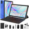 MIXLURE Tablet Android 14 da 10 pollici, 5G WiFi, 36G RAM+128G ROM (1TB TF), 1280 * 800 HD/Octa-Core 2.0Ghz/8000mAh/5MP+8MP, con custodia, tastiera, mouse, Blu