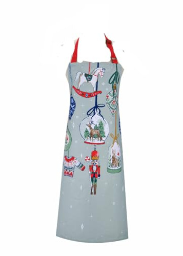 Ulster Weavers Christmas Ornaments Apron - Cotton One Size in Multi