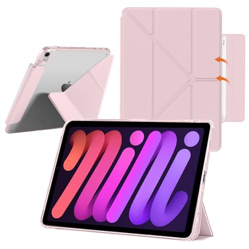 YealRed Funda para iPad Mini 8,3 Pulgadas 2024/2021 (Rosa)
