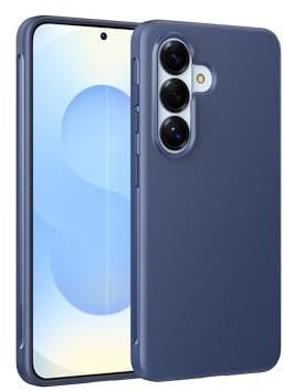 Belkin SheerForce Protect-Serie Magnetische Samsung Galaxy S26 Hülle, 4 m Aufprallschutz nach Militärstandard, Doppellagig, Griffig, Handyhülle zum Induktiven Laden mit Qi2 Zertifiziert – Blau