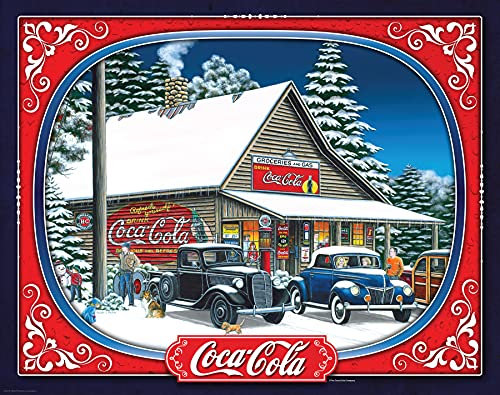 Springbok's 1500 Piece Jigsaw Puzzle Coca-Cola Holiday Tidings