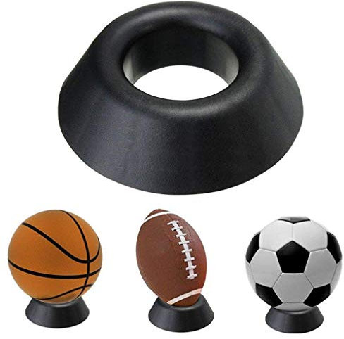 F-blue Sostenedor de la exhibición de plástico Base Baloncesto Fútbol balón de fútbol plástico del Soporte de Rugby (Color al Azar)