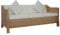 vidaXL Sofa 3-Sitzer mit Polstern Couch Rattansofa Loungesofa Sitzmöbel Wohnzimmersofa Rattanmöbel Designsofa Korbsofa Natur Rattan
