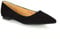 Womens Flat Pointed Toe Shoes Ladies Summer Ballet Faux Suede Slip On Pumps Size 3-8