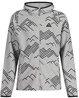 Maloja Herren Gasam Sweatshirt, Grau meliert, M