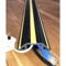 Floor Cable Cover Protector | Rubber SafetyTrunking | Wire Lead Trip Bumper (1 METRE Stripe)