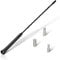 Eightwood Autoantenne FM DAB Autoradio Antenne Dachantenne Auto 40cm Ersatzantennenstab Auto Antenne mit starker FM/DAB-Empfangsfunktion